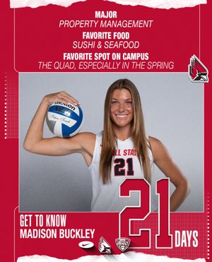 Image post by @ballstatewvb on Instagram