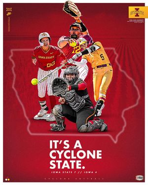 Image post by @iowastatesoftball on Instagram