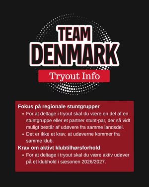 Image post by @teamdenmarkcheer on Instagram