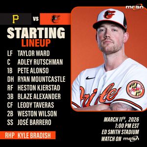 Image post by @masnOrioles on Twitter