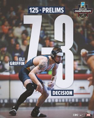 Image post by @cbuwrestling on Instagram