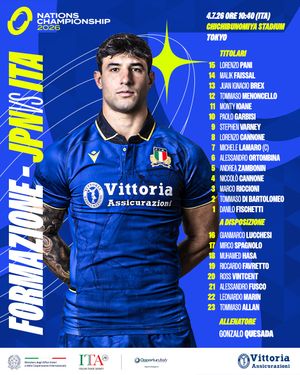 Image post by @italrugby on Instagram