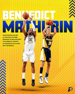 Image post by @pacers on Instagram