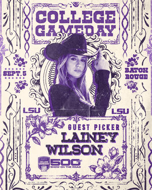 Image post by @lsufootball on Instagram
