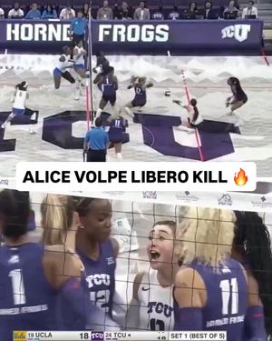 Image post by @ncaavolleyball on Instagram