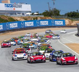 Image post by @mazdamotorsports on Instagram