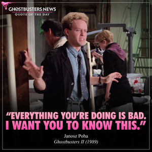 Image post by @ghostbustersnews on Instagram