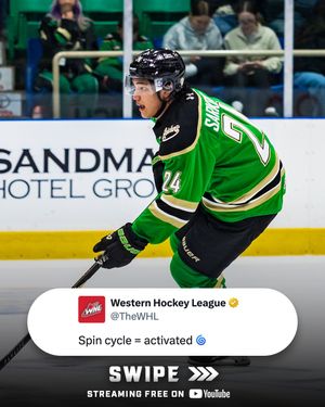 Image post by @westernhockeyleague on Instagram