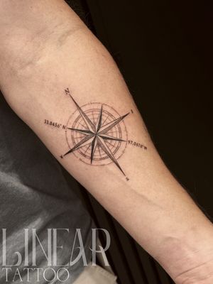 Image post by @christina.lineartattoo on Instagram