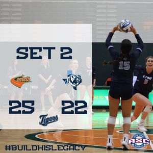 Image post by @ETBU_Volleyball on Twitter