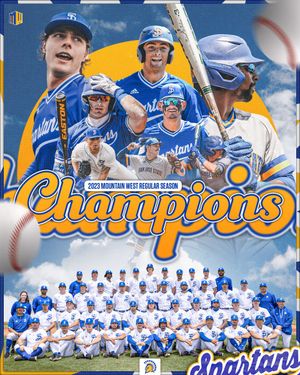 Image post by @SanJoseStateBSB on Twitter