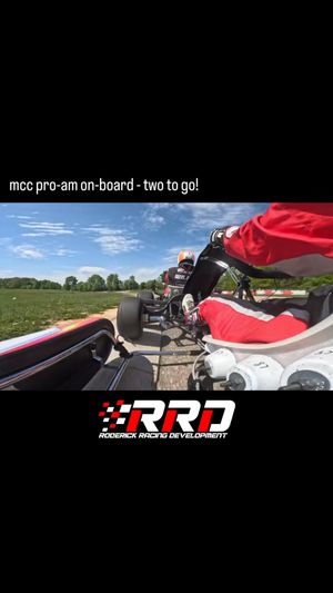 Video post by @roderickracingdevelopment on Facebook