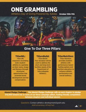 Image post by @gramblingathletics on Instagram