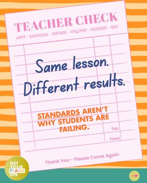 Image post by @getyourteachon on Instagram