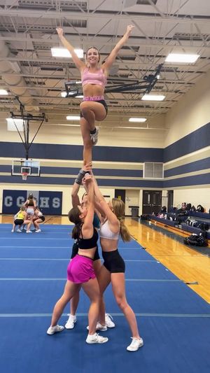 Video post by @corner_canyon_cheer on Instagram