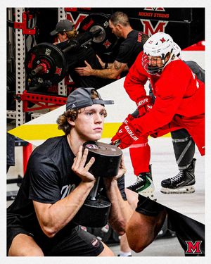 Image post by @miamioh_hockey on Instagram