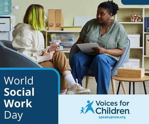 Image post by @VoicesForChildrenSD on Facebook