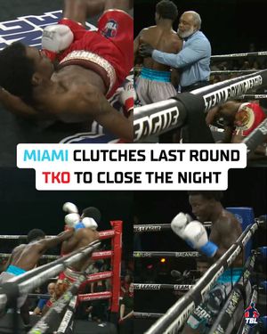 Image post by @teamboxingleague on Instagram