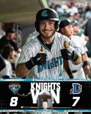 Image post by @knightsbaseball on Instagram