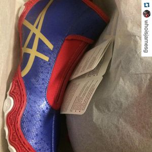 Image post by @asicswrestling on Instagram