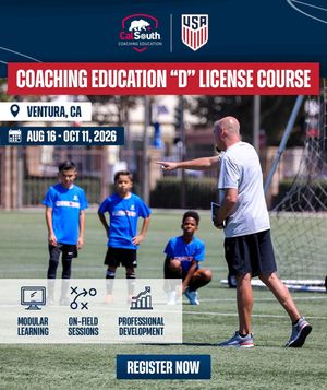 Image post by @calsouthsoccer on Instagram