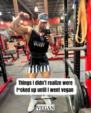Image post by @thebodybuildingvegan on Instagram