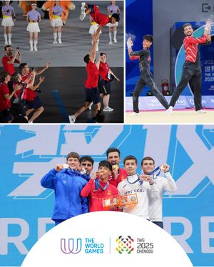 Image post by @theworldgames on Instagram