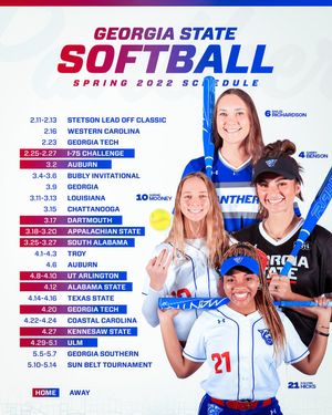 Image post by @GSU_Softball on Twitter