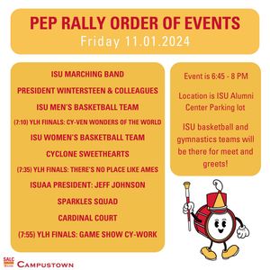Image post by @isuhomecoming on Instagram