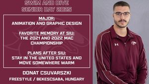 Image post by @SIUSwimDive on Facebook