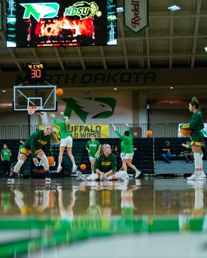 Image post by @NDSUwbb on Twitter
