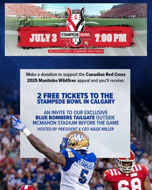 Image post by @wpgbluebomberscfl on Instagram