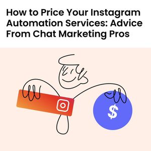 Image post by @manychat on Instagram