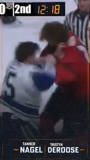 Video post by @hockeyfights on Instagram