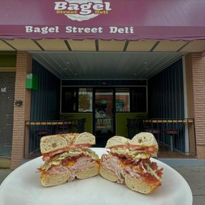 Image post by @bagelstreetdeli on Instagram