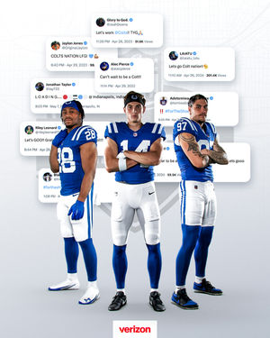 Image post by @colts on Instagram