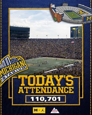 Image post by @michiganfball on Facebook