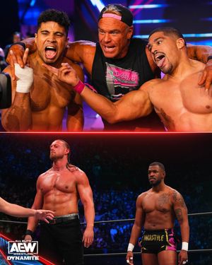 Image post by @AEW on Twitter/X