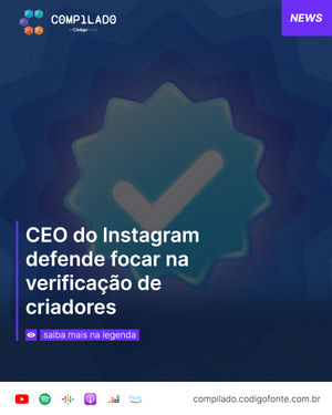 Image post by @codigofontetv on Instagram