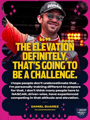 Image post by @nascarxfinityonthecw on Instagram