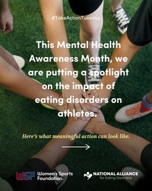 Image post by @womenssportsfoundation on Instagram