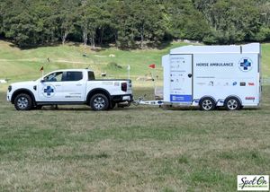 Image post by @nzhorseambulancetrust on Facebook