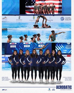 Image post by @usaartisticswimming on Instagram