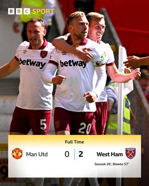 Image post by @BBCSport on Twitter/X