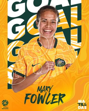 Image post by @TheMatildas on Twitter
