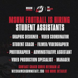 Image post by @msum_football on Instagram