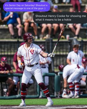 Image post by @hokiesbaseball on Instagram