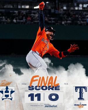 Image post by @astros on Instagram