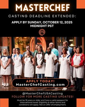 Image post by @masterchefusacasting on Instagram