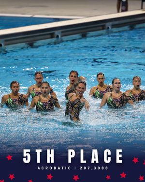 Image post by @usaartisticswimming on Instagram
